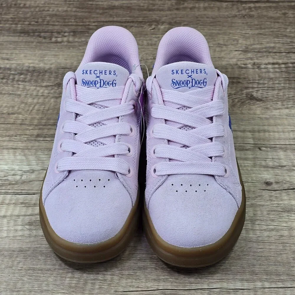 Skechers x Snoop Dogg Slip-ins Courtside Cali Girlz Women's Sz 6.5 Pink Sneakers